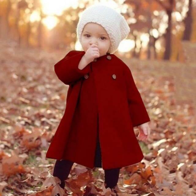 Cute Modern Windbreaker Coats For Kids - Image 1
