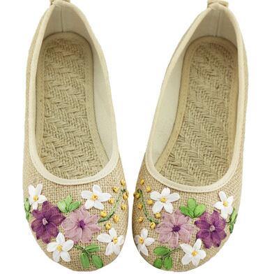 Vintage Ballerina Flat Shoes