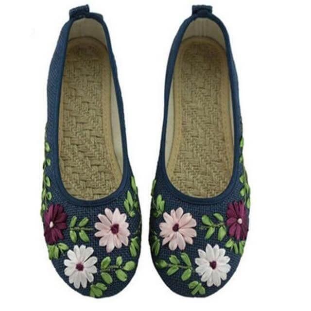 Vintage Ballerina Flat Shoes - Image 10