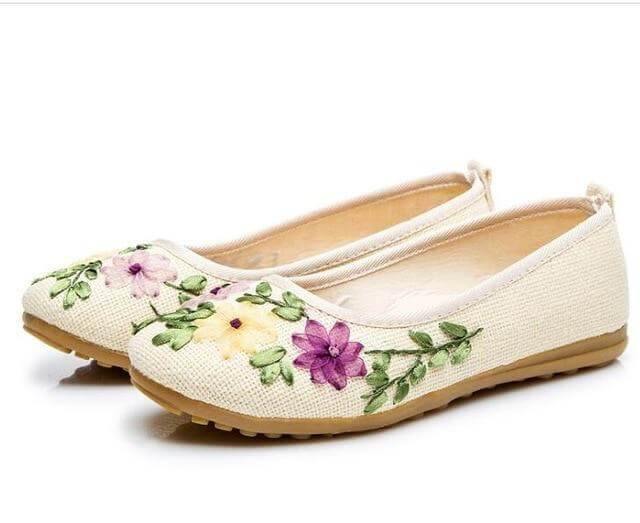Vintage Ballerina Flat Shoes - Image 17