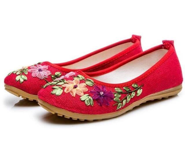 Vintage Ballerina Flat Shoes - Image 24