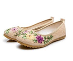 Vintage Ballerina Flat Shoes