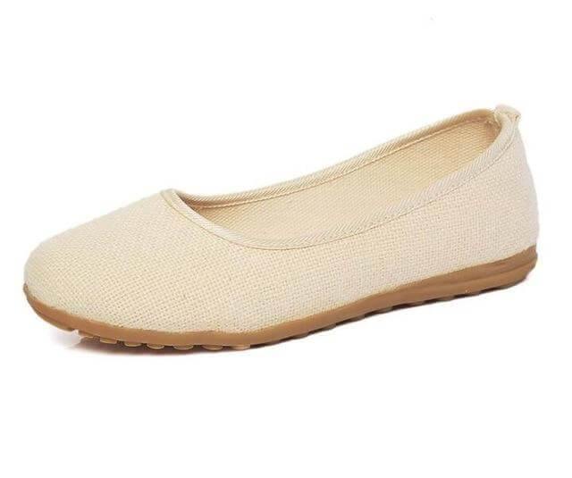 Vintage Ballerina Flat Shoes