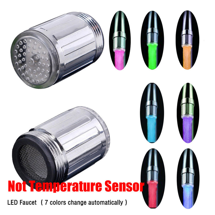 Colorful Temperature Sensor Faucet Tap - Image 3
