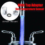 Colorful Temperature Sensor Faucet Tap