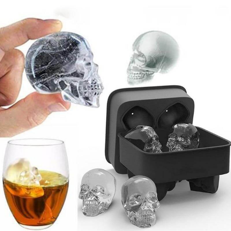 3D Gothic Skull Ice Cube Maker - Image 0