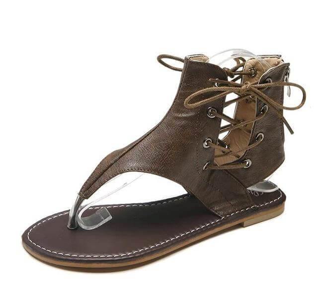 Women Vintage Gladiator Sandals Flip-Flops - Image 7