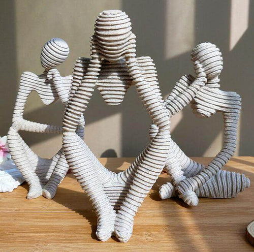 Creative European Thinking Character  Sculpture Home Decoration - Image 0