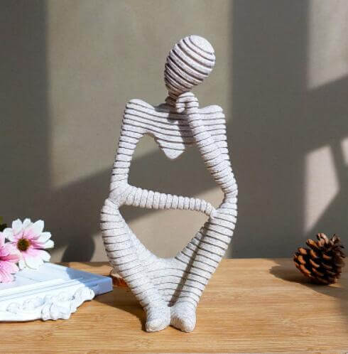 Creative European Thinking Character  Sculpture Home Decoration - Image 6
