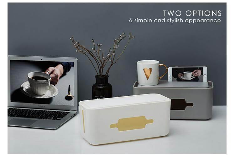 Storage Box and Organizer for Power Outlet - MaviGadget