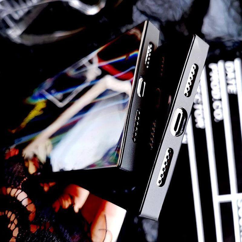Colorful Rainbow Shining Colorful Square Cases for Iphone Models(6,7,8,x,xs,xr) - Image 8
