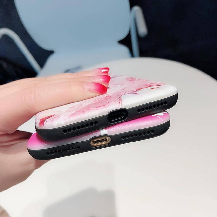 Marble Pattern Soft Silicon Iphone Case - Image 9