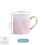 European Marble Porcelain Mug