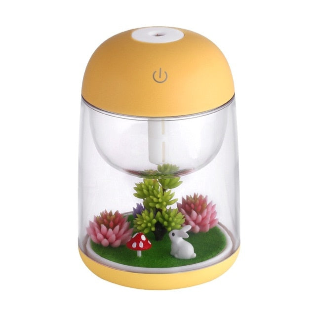 Mini LED Mist Forest Transparent Humidifier - Image 4