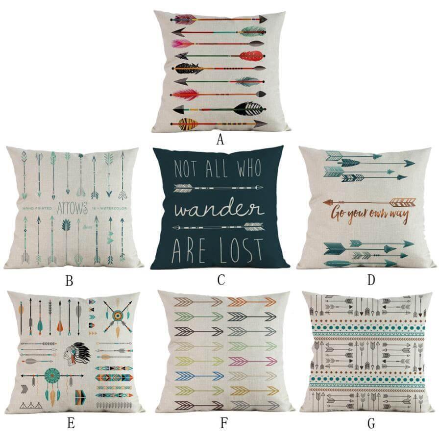 Geometric Symbols Decorative Home Pillow Cases - Image 5