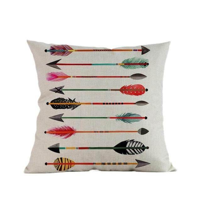 Geometric Symbols Decorative Home Pillow Cases - Image 0