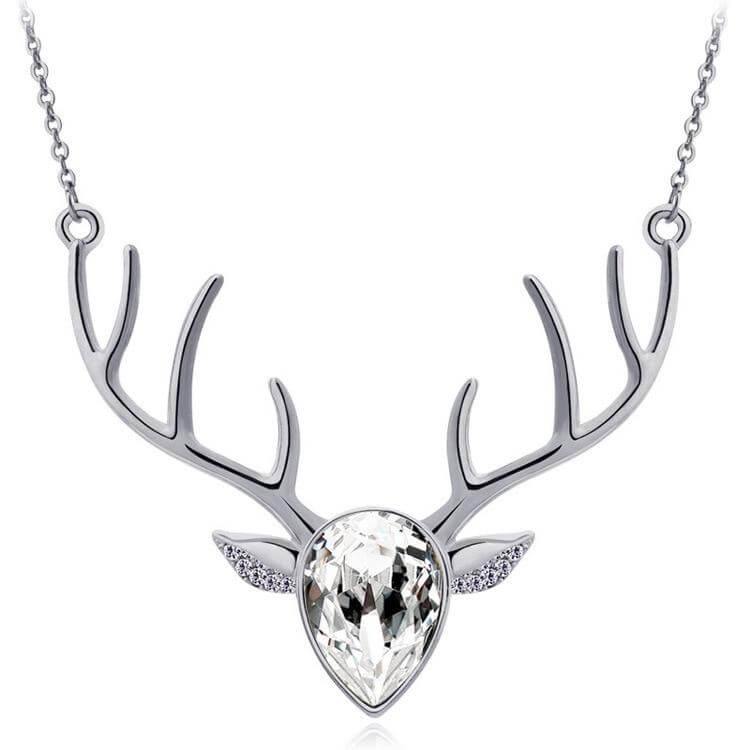 Christmas Elk Necklace - MaviGadget