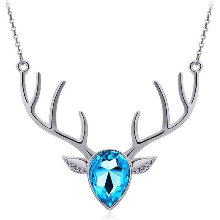 Christmas Elk Necklace - MaviGadget