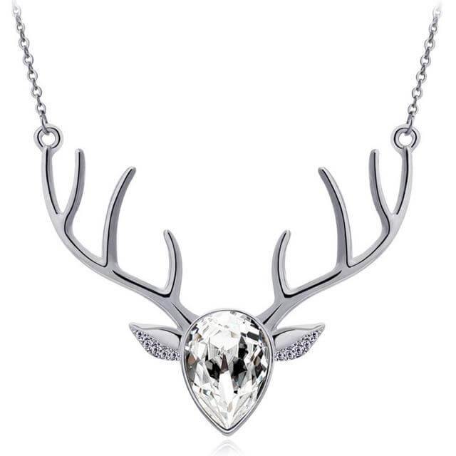 Christmas Elk Necklace - MaviGadget