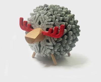 Sheep Shape Anti Slip Drink Coasters - Image 1