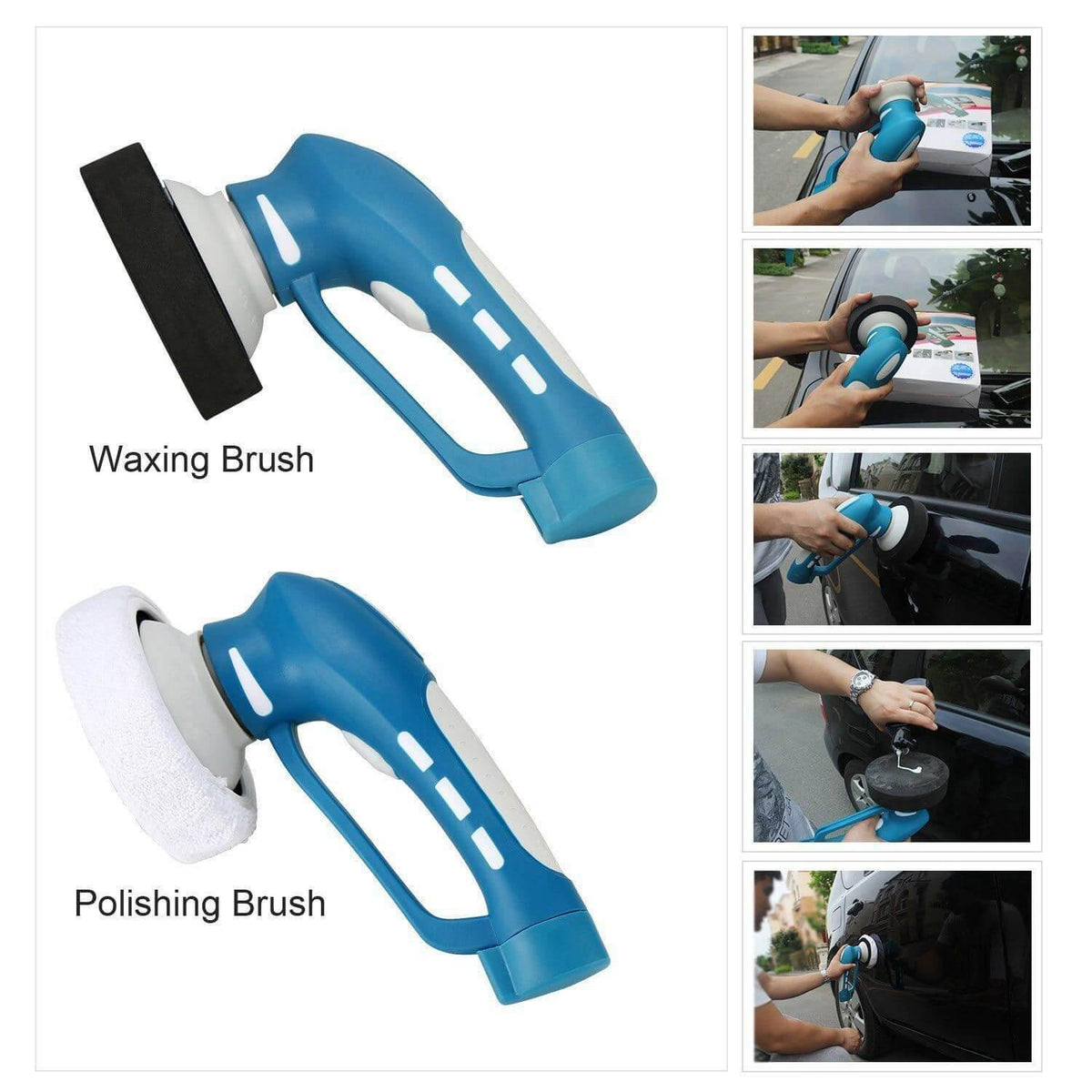 Mini Electric Cordless Car Polisher - MaviGadget