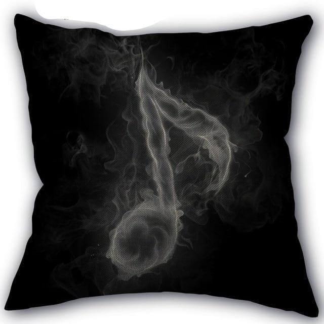 Decorative Comfy Musical Notes Pillow Case - MaviGadget