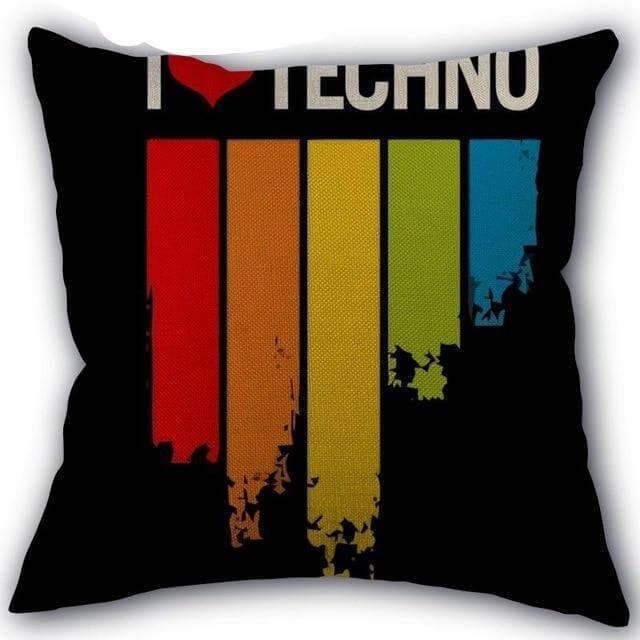 Decorative Comfy Musical Notes Pillow Case - Image 7