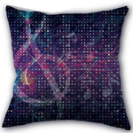 Decorative Comfy Musical Notes Pillow Case - MaviGadget