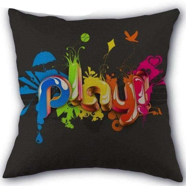 Decorative Comfy Musical Notes Pillow Case - Image 21