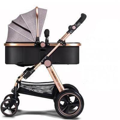 Modern Italian Style Foldable Baby Stroller - Image 7