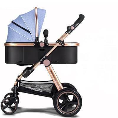 Modern Italian Style Foldable Baby Stroller - Image 3