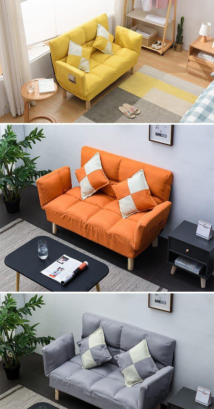 Lazy Floor Modern Minimalist Foldable Sofas - Image 6