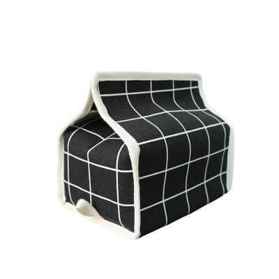 Japan Style Cotton Linen Tissue Holder - Image 1