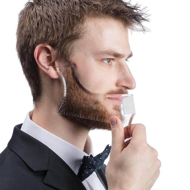 Men Transparent Beard Shaper - Image 4