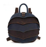 Genuine Leather Modern Retro Men Backpack - MaviGadget