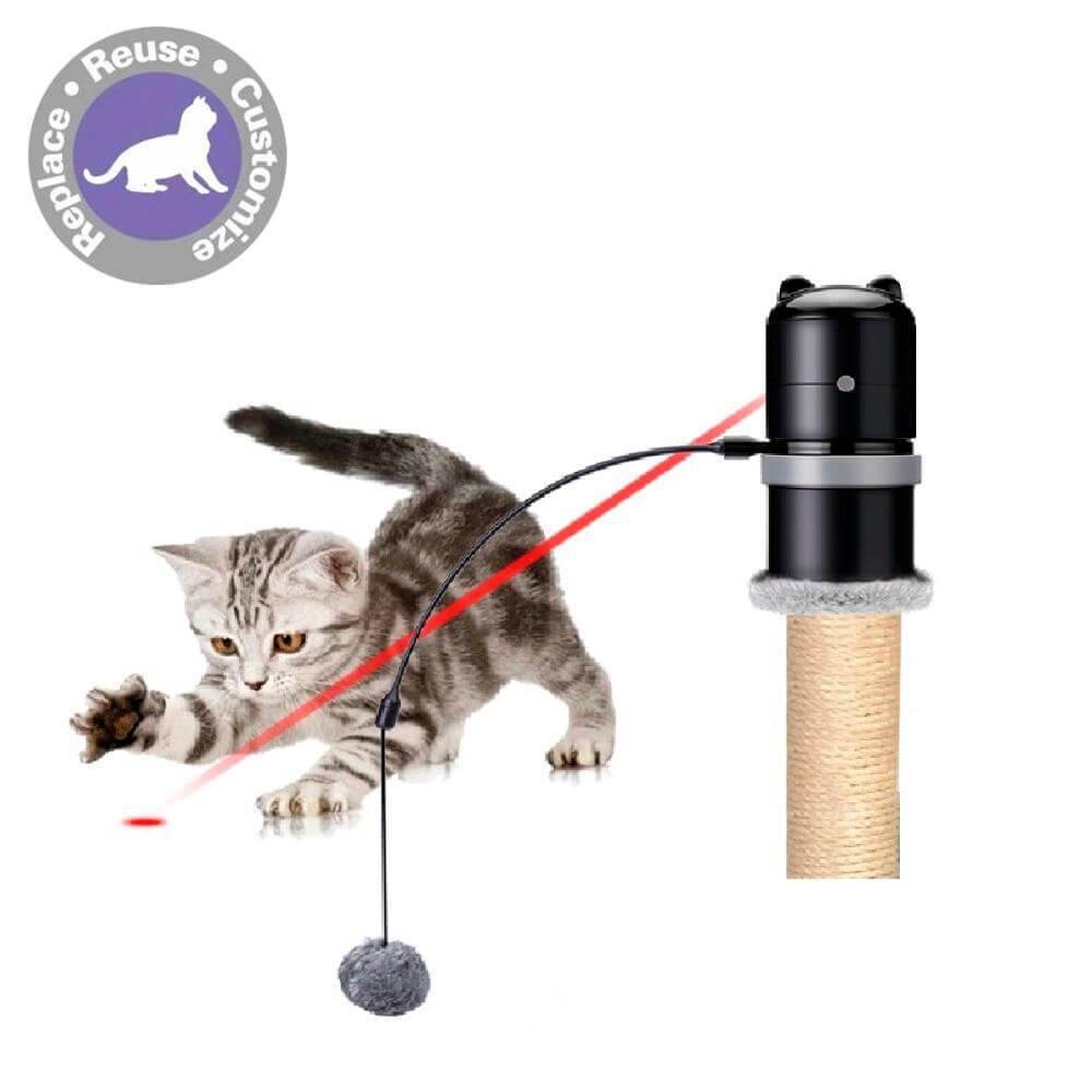 Electronic Creative Portable Pet Laser Cat Toys - MaviGadget