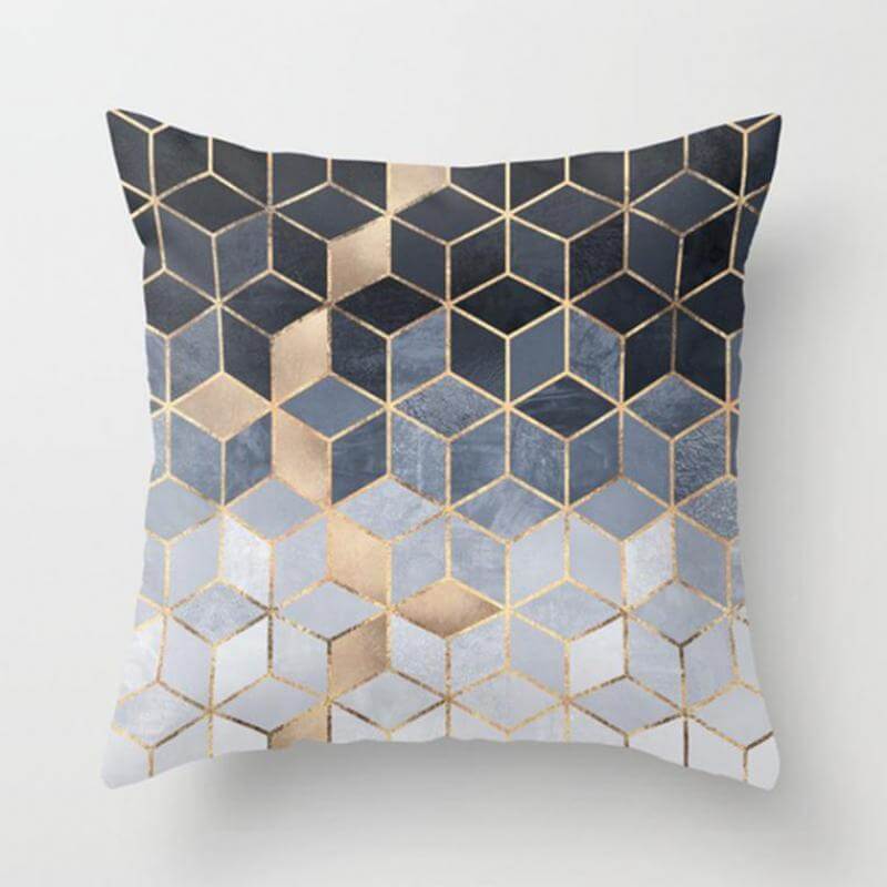Irregular Triangle Pattern Pillow Cases - Image 0