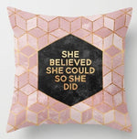 Irregular Triangle Pattern Pillow Cases - MaviGadget