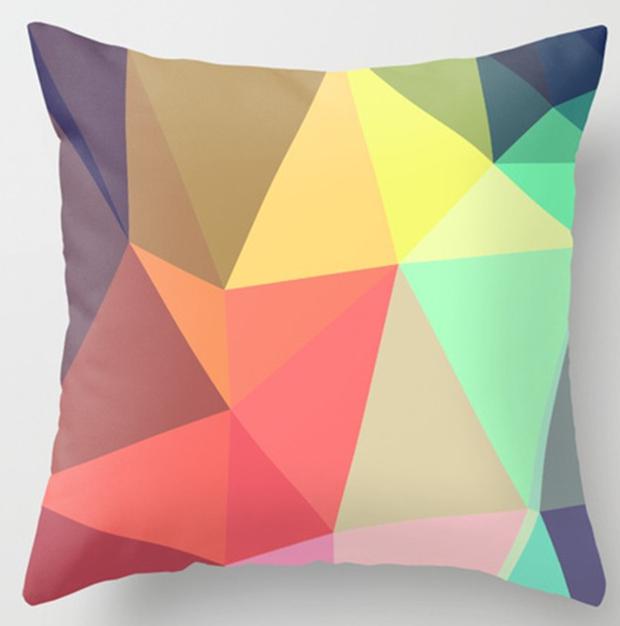 Irregular Triangle Pattern Pillow Cases - Image 20