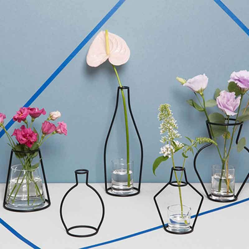 Creative Iron Flower Vase - Image 8