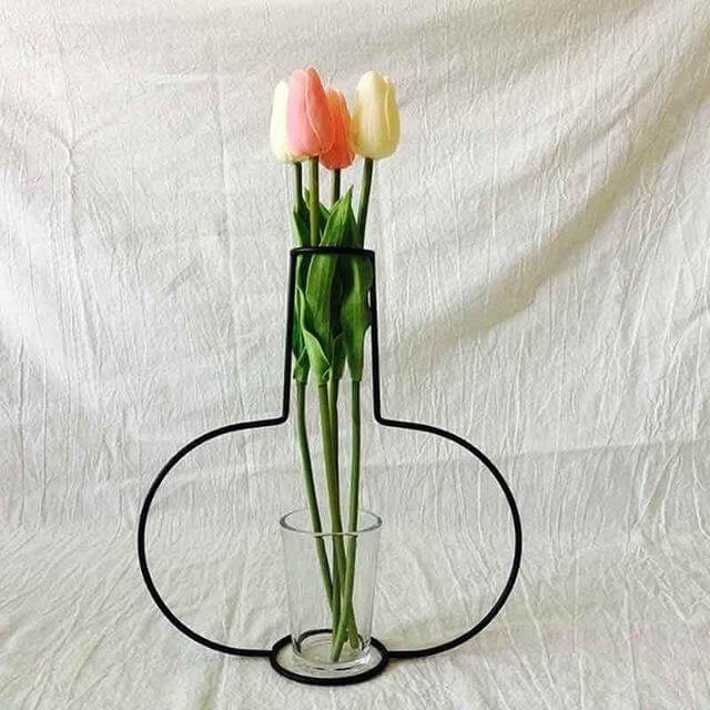 Creative Iron Flower Vase