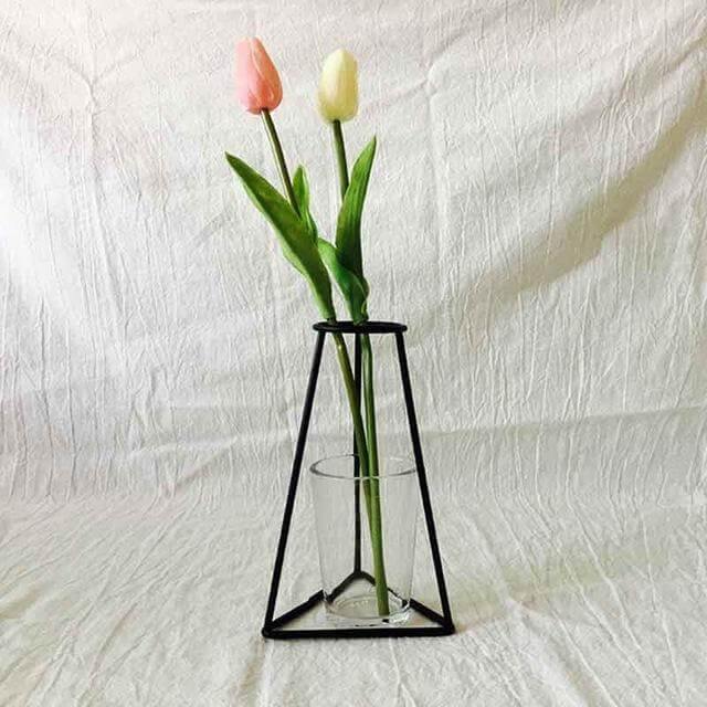 Creative Iron Flower Vase