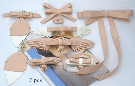 Angel Wing Lock Genuine Leather Women Bag - Image 3