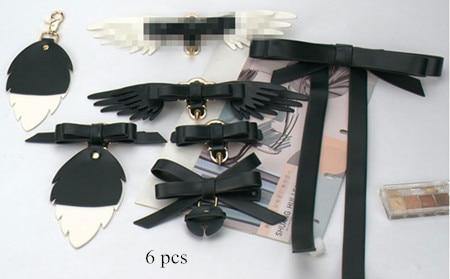 Angel Wing Lock Genuine Leather Women Bag - Image 15