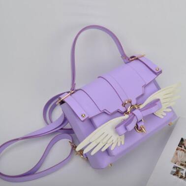 Angel Wing Lock Genuine Leather Women Bag - Image 6