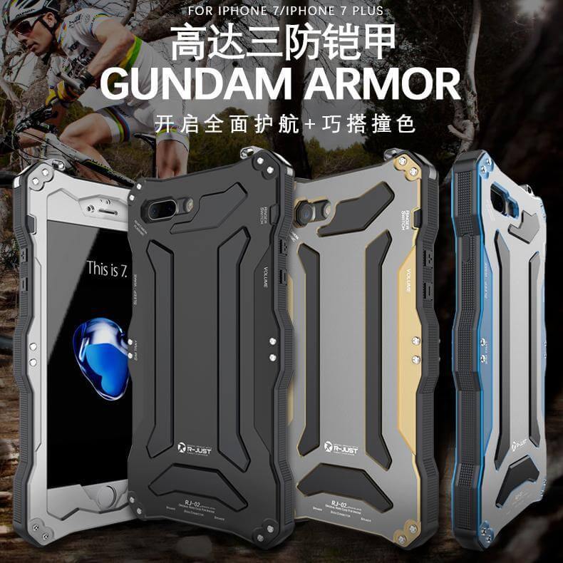 Luxury Waterproof Aluminum Armor Iphone Case - MaviGadget