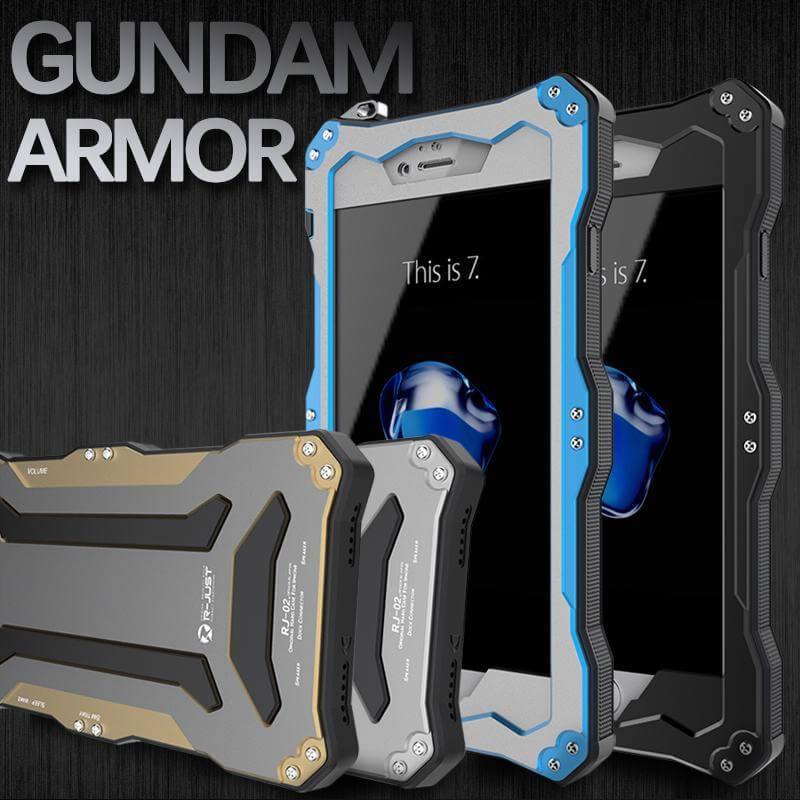 Luxury Waterproof Aluminum Armor Iphone Case - MaviGadget