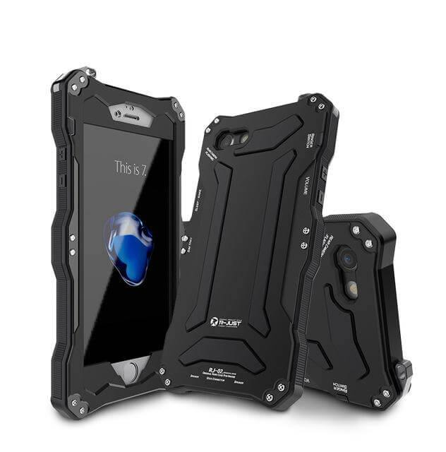 Luxury Waterproof Aluminum Armor Iphone Case - Image 0