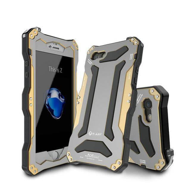 Luxury Waterproof Aluminum Armor Iphone Case - Image 3