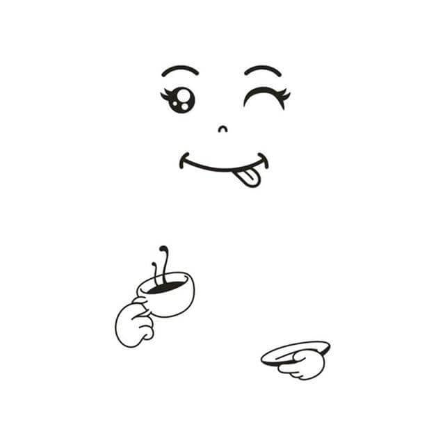 Smile Face Yummy Fridge Stickers - Image 5